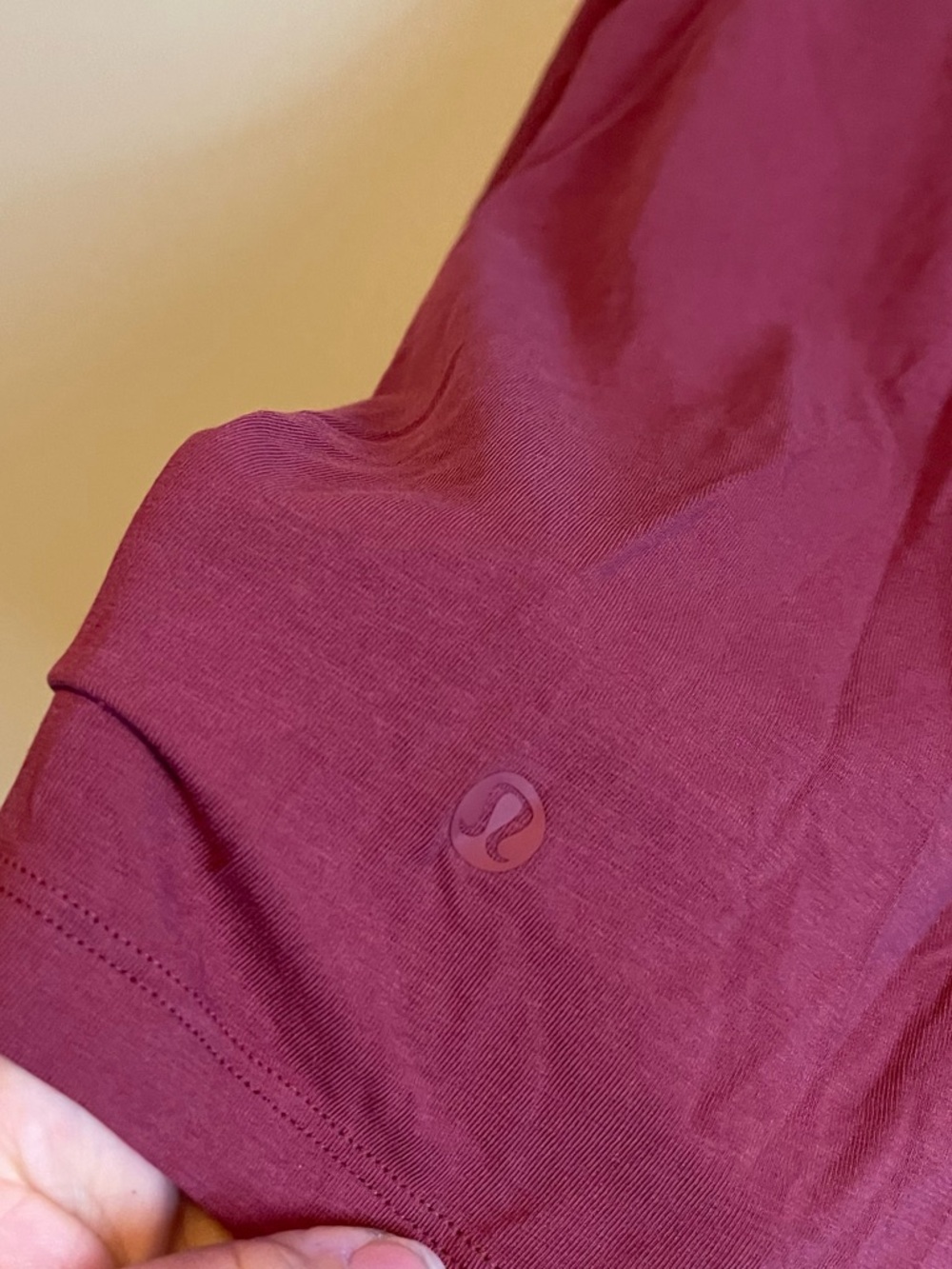 Lululemon Crescent T-Shirt in Smoky Red - Picture 11 of 11